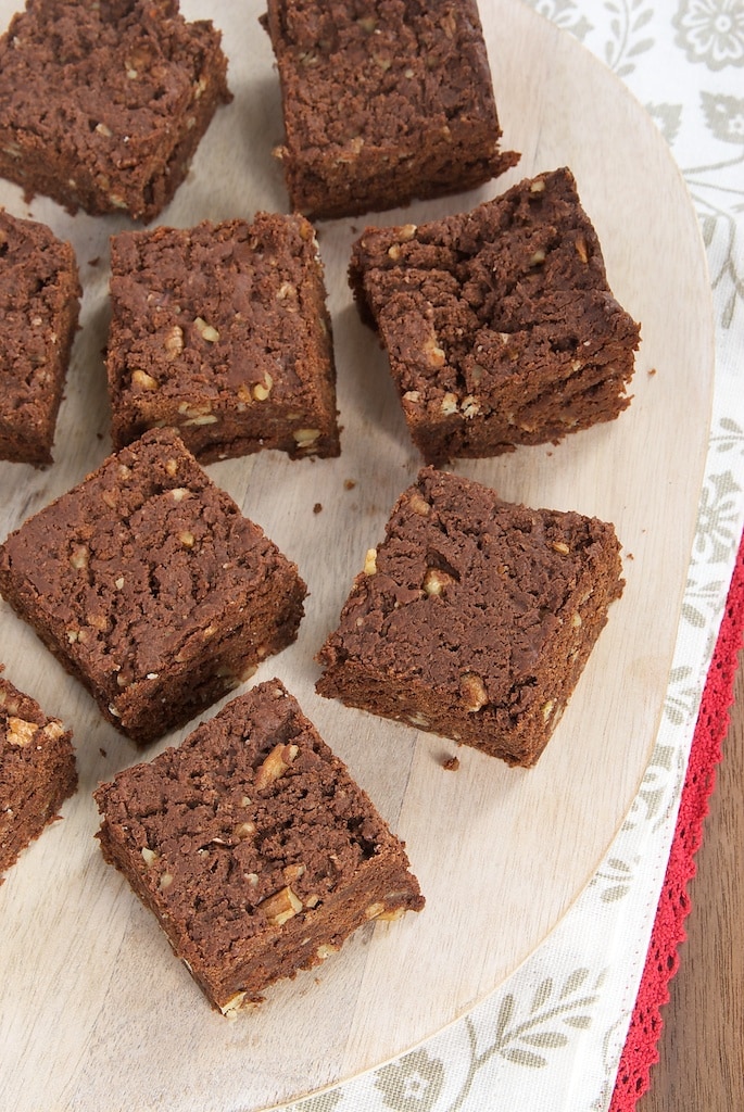 These rich, chewy brownies are so simple to make with only 5 ingredients!