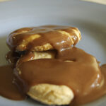 Cream Cheese Biscuits & Chocolate Gravy