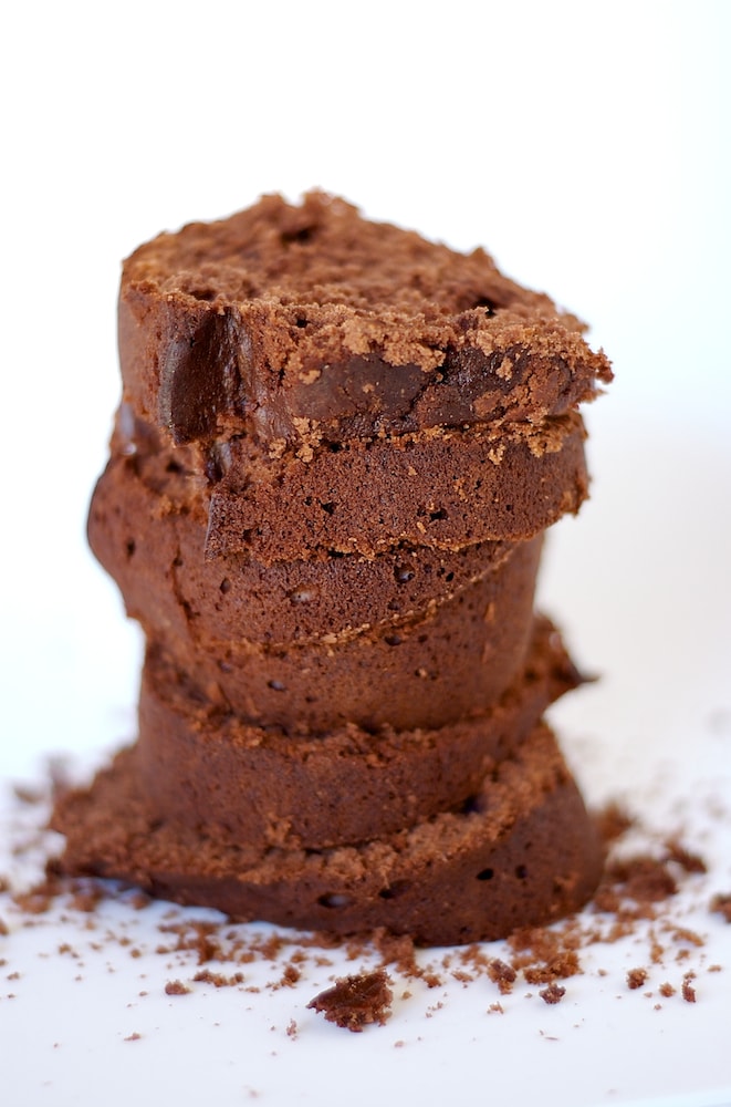 Chocolate Cream Cheese Pound Cake is a sweet, rich cake that pairs perfectly with a scoop of ice cream!