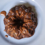 Mini Chocolate Bundt Cakes with Peanut Butter Filling