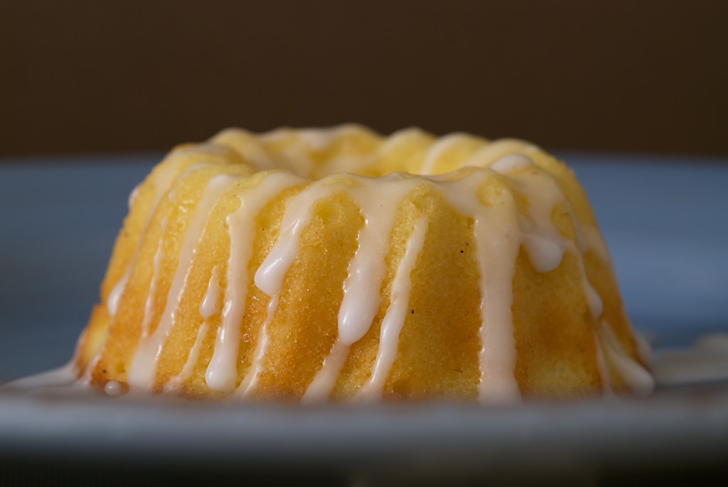 These Baby Pound Cakes are sweet, buttery, mini cakes topped with a sweet vanilla glaze.