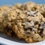 Dark Chocolate Chunk and Dried Cherry Oatmeal Cookies