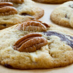 Triple Chocolate Pecan Cookies