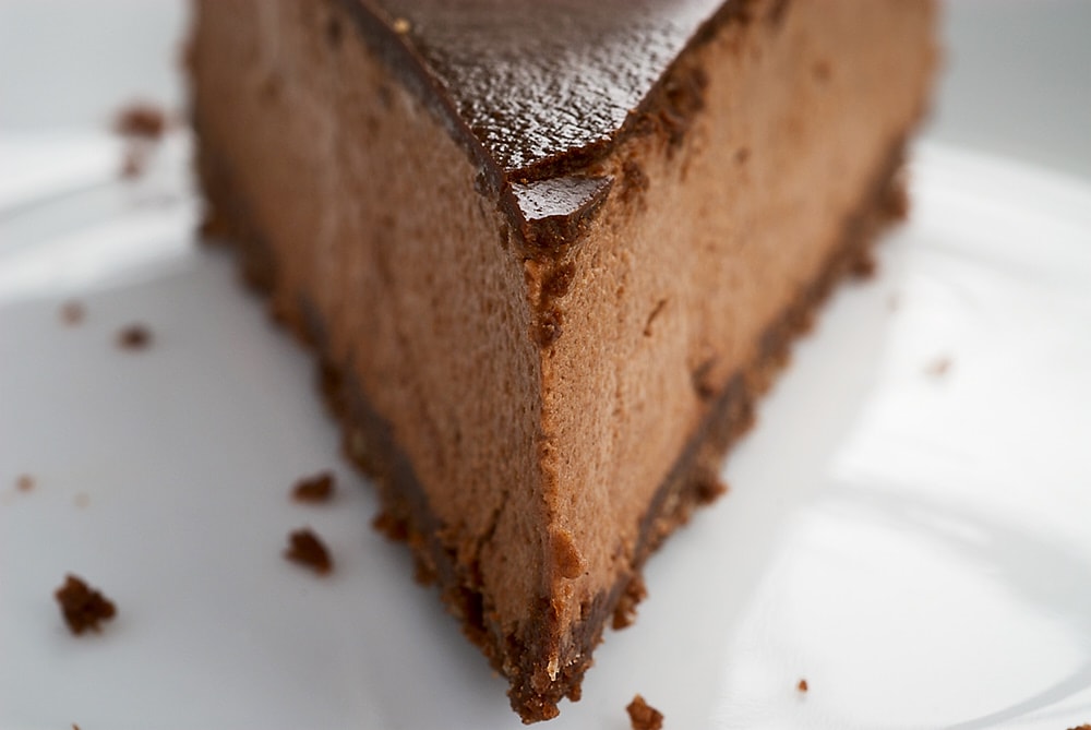Chocolate-Glazed Hazelnut Mousse Cake is so deliciously decadent. I just love all those layers of chocolate goodness! - Bake or Break