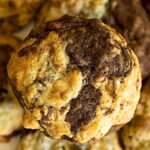 Marbled Chocolate Chip Oatmeal Cookies