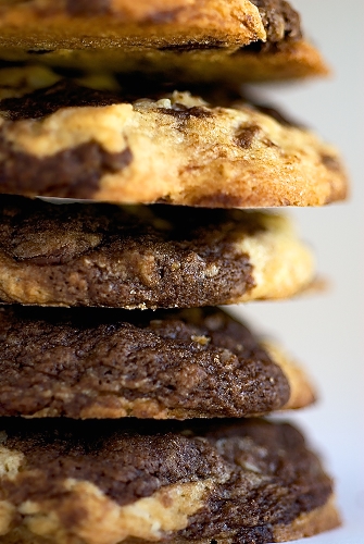 Marbled Chocolate Chip Oatmeal Cookies | Bake or Break
