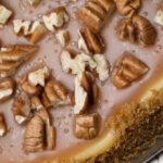Pecan and Salted Caramel Cheesecake