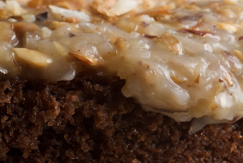 German Chocolate Cheesecake