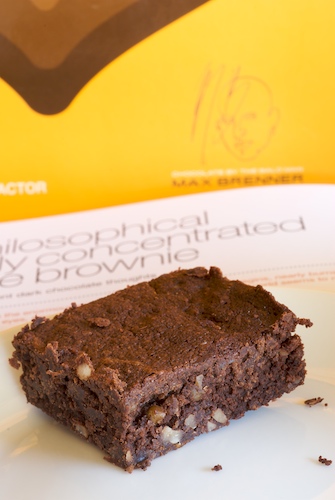 Max Brenner fudgy brownie Max Brenner fudgy brownie