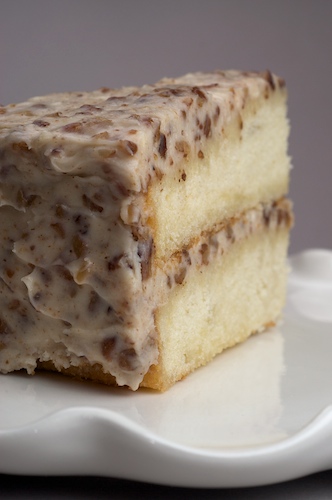 Butter pecan cake Butter pecan cake