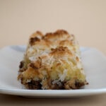 Black-Bottom Coconut Bars
