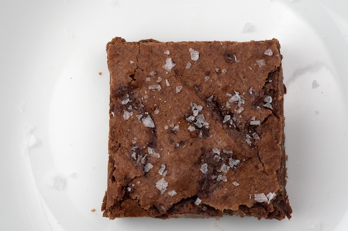 Salted Fudge Brownies