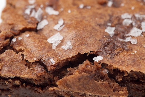 Salted Fudge Brownies