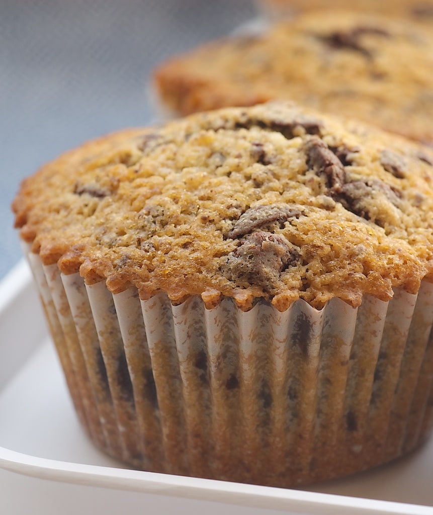 You'll never miss the frosting on these Chocolate Chunk Cupcakes! - Bake or Break
