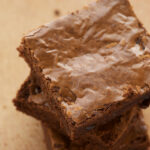 Dark Chocolate-Sour Cherry Brownies