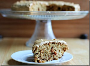 Cashew Caramel Cookie Butter Cake