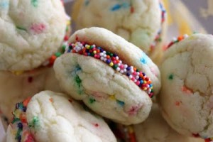 Funfetti Sandwich Cookies