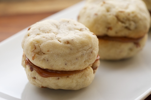 Cream Cheese Shortbread-Dulce de Leche Sandwich Cookies | Bake or Break