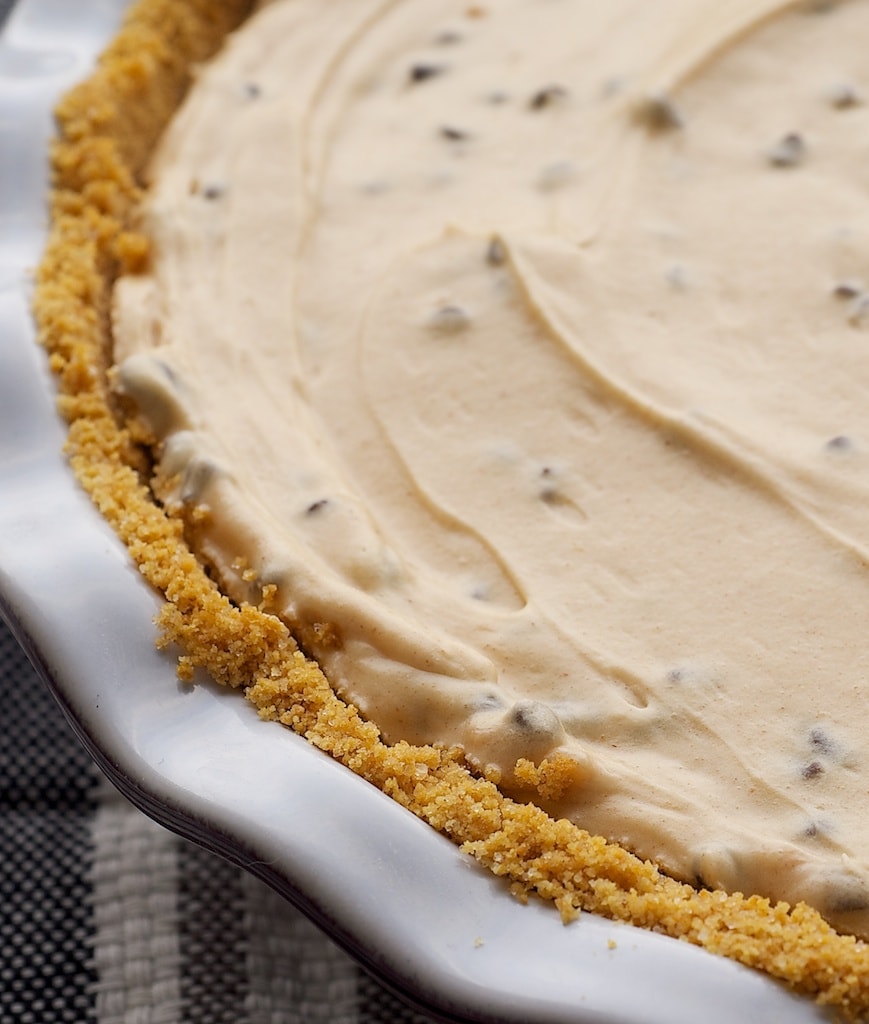 Peanut Butter-Chocolate Chip Pie - Bake or Break