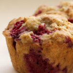 Raspberry Oat Muffins