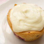 Strawberry Cupcakes with White Chocolate Frosting