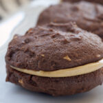 Chocolate-Peanut Butter Sandwich Cookies