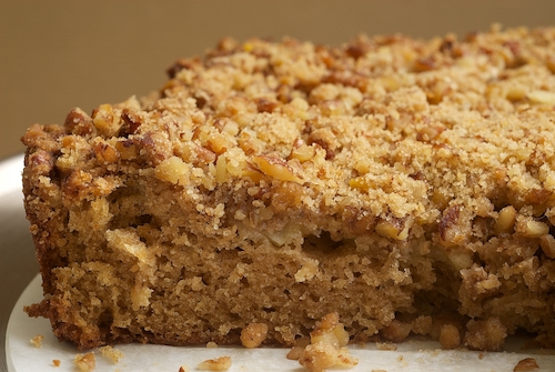 Sour Cream Pear Cake with Pecan Streusel | Bake or Break
