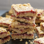 Raspberry Coconut Oat Bars