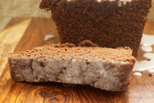 Chocolate Pound Cake with Vanilla Bean Glaze | Bake or Break