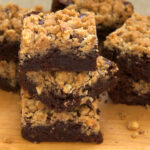 Peanut Butter Streusel Brownies