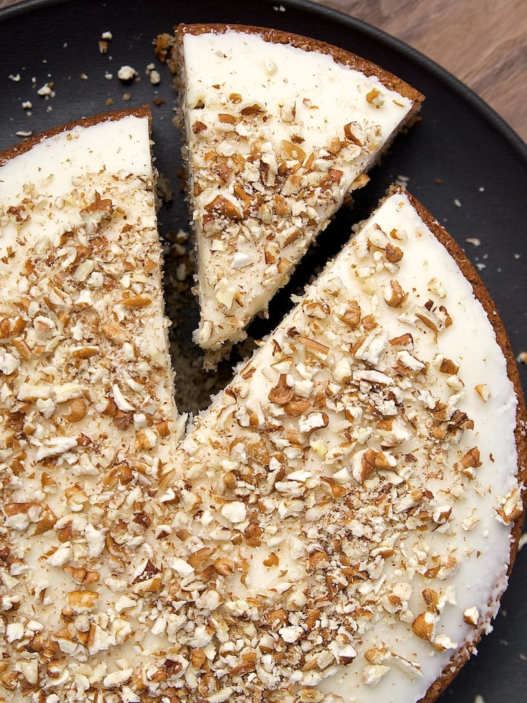 Pecan Cake with Rum Frosting is deliciously sweet, nutty, delicate, and so very delicious! - Bake or Break