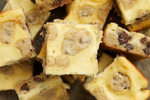 Chocolate Chip Cookie Cheesecake Bars | Bake or Break