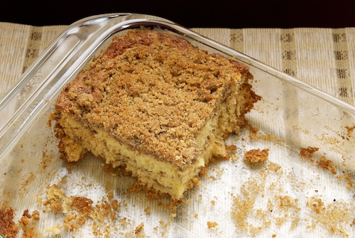 Sour Cream Coffee Cake with Chocolate Cinnamon Swirl | Bake or Break
