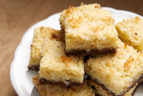 Coconut Bars with Chocolate Shortbread Crust | Bake or Break