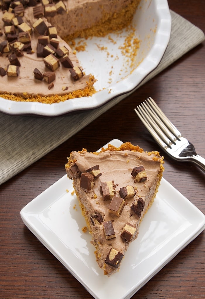 ChocolatePeanut Butter Cup Icebox Pie Bake or Break