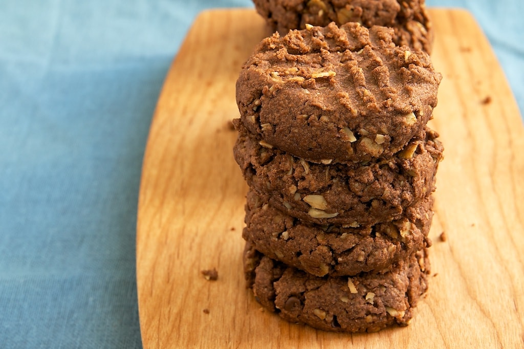 Chocolate Peanut Butter Granola Cookies Bake or Break