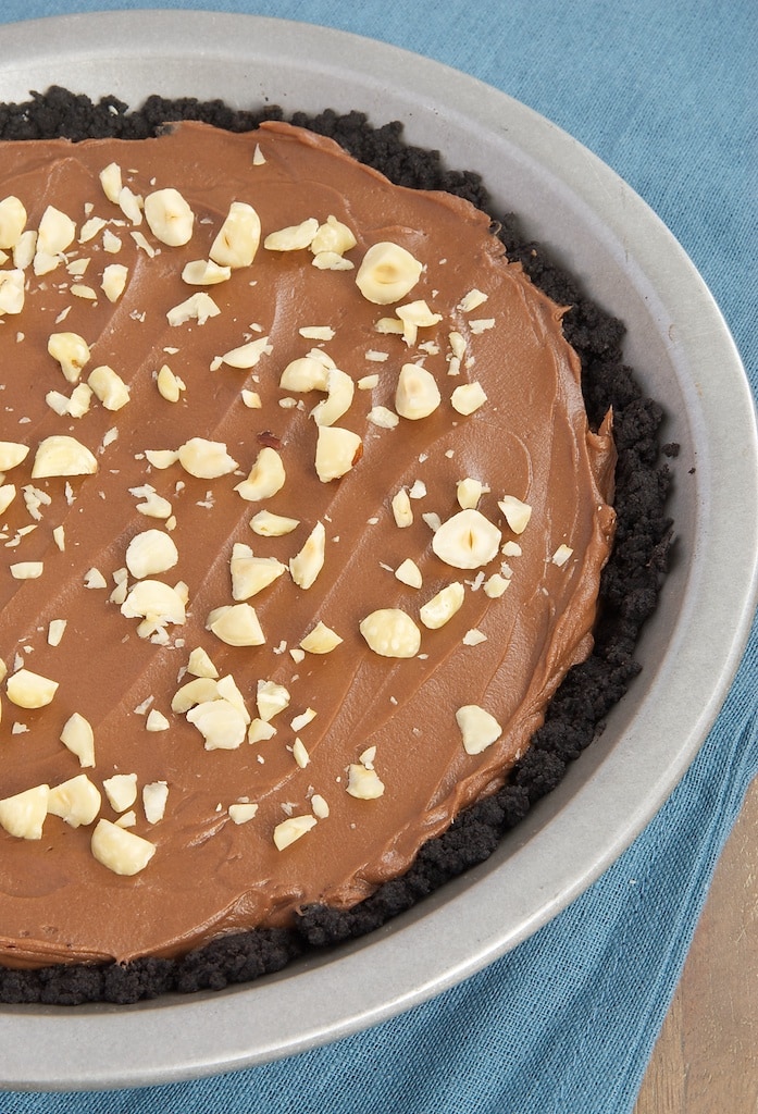 Love Nutella? Then you'll just adore this simple, delicious Nutella Pie! - Bake or Break