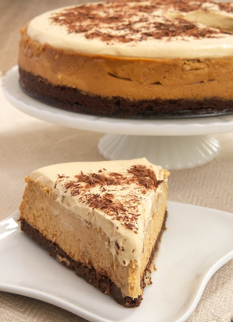 Dulce de Leche Cheesecake with Brownie Crust  Bake or Break