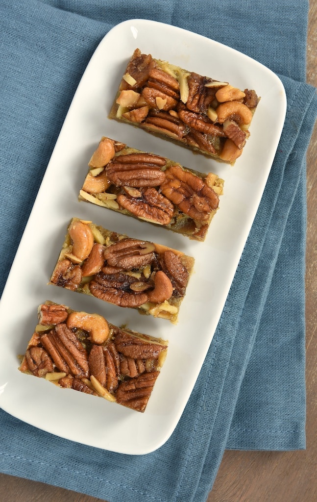 Maple Nut Bars are a delicious twist on pecan pie bars. Maple syrup gives these bars a wonderfully sweet, rich flavor!
