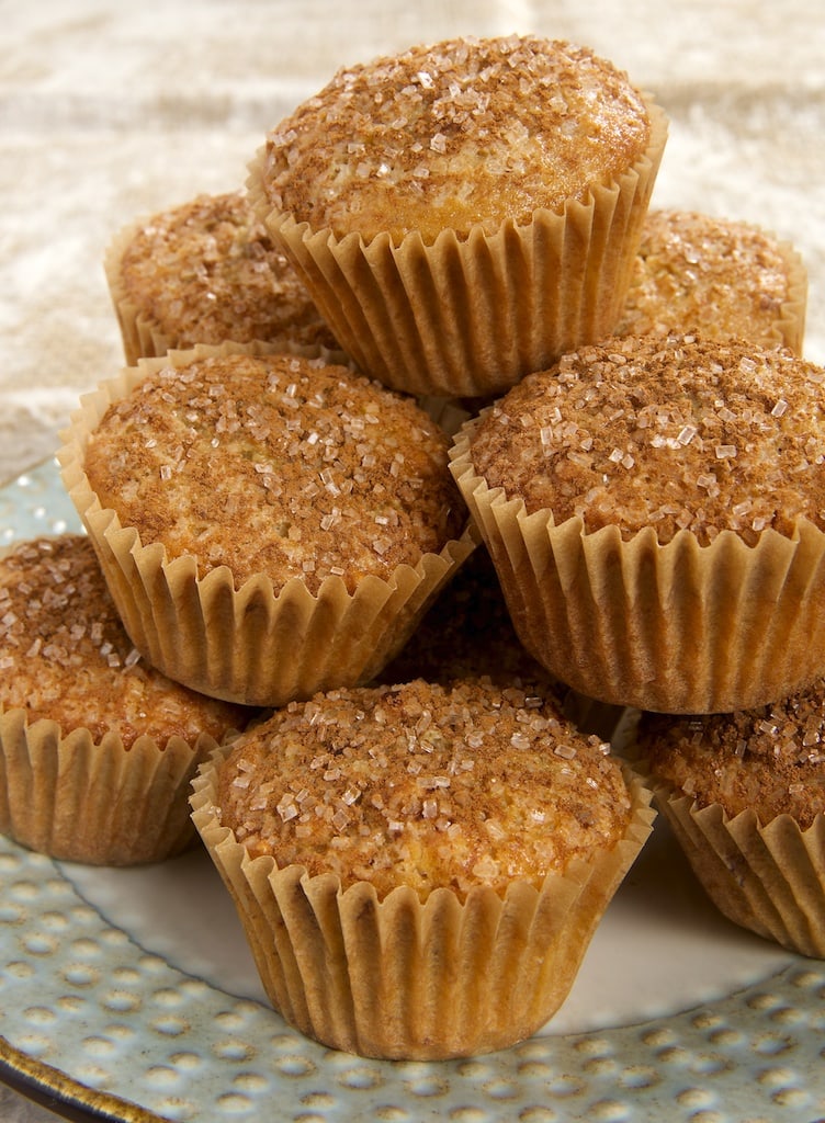 Maple Nut Muffins combine sweet, rich maple syrup with your favorite nuts for a wonderfully delicious morning treat!