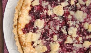 Cranberry Cheesecake Pie is part pie, part cheesecake, and completely delicious!