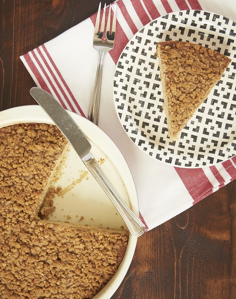 Toffee Pecan Brown Butter Crumb Cake Bake or Break