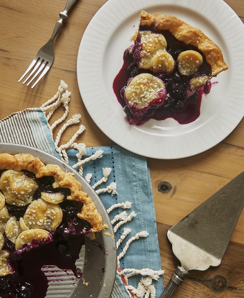 Ginger adds a nice bite of spice to this delectable Blueberry Ginger Pie! - Bake or Break
