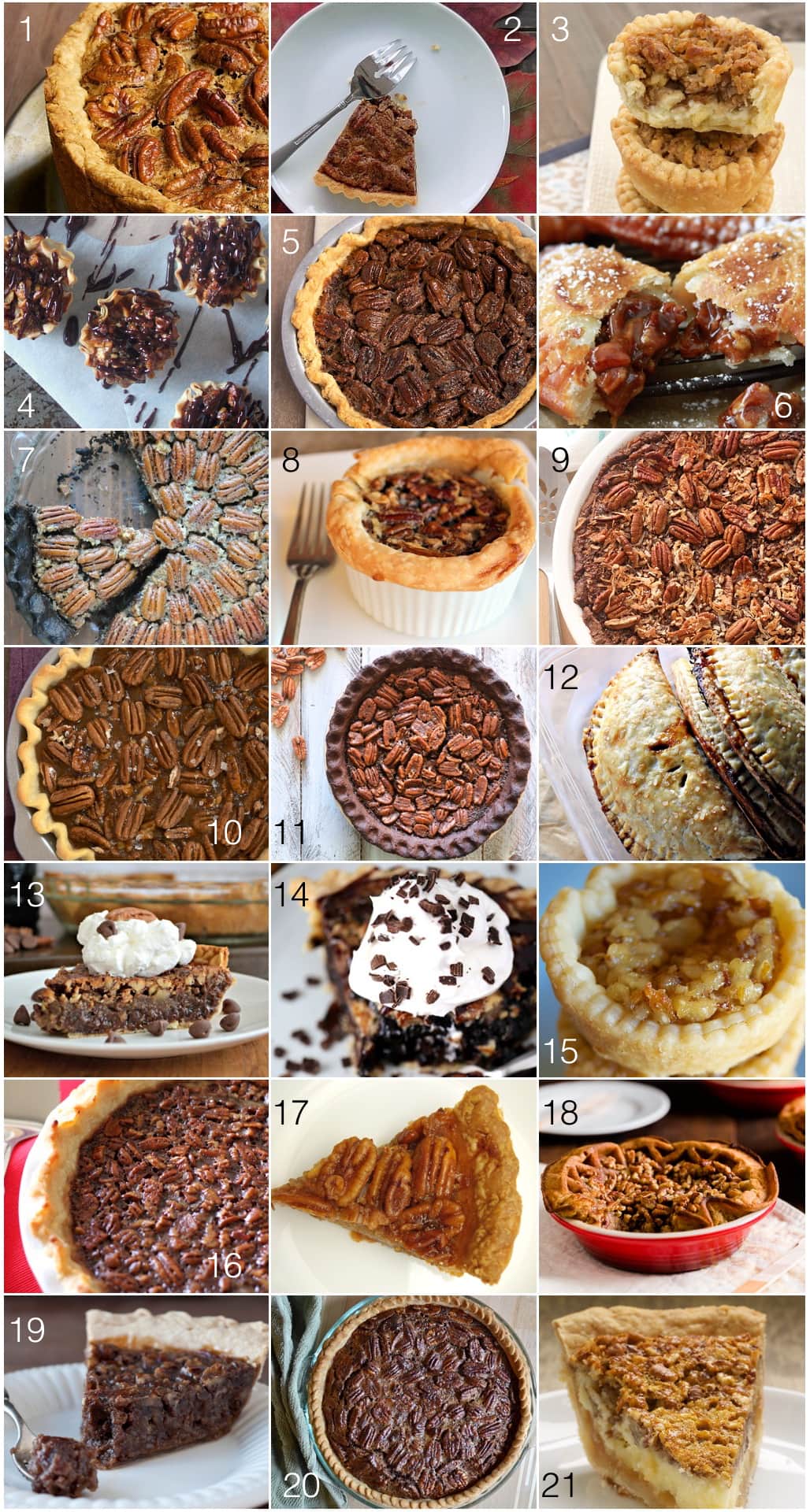 Try one of these terrific twists on pecan pie, including pies, cakes, brownies, muffins, and more! - Bake or Break