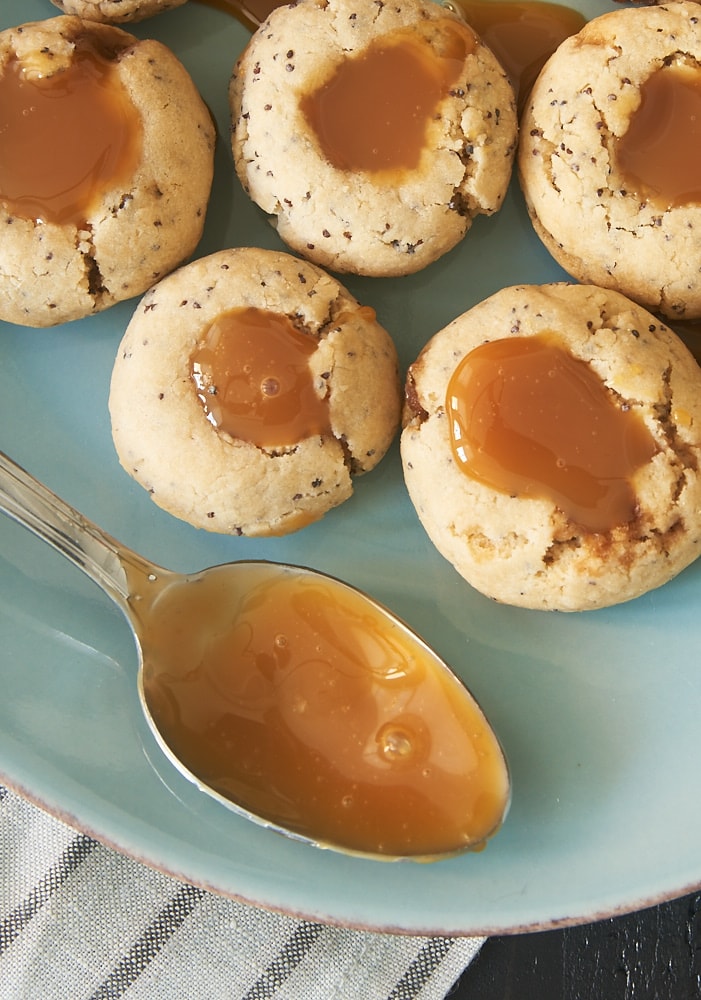 Almond Poppy Seed Thumbprint Cookies Bake or Break