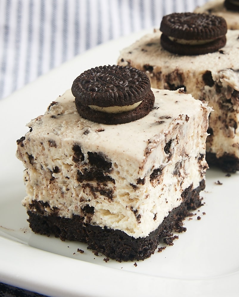 Cookies and Cream Cheesecake Bars Bake or Break