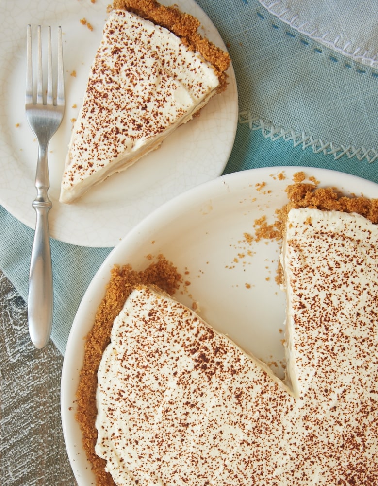 Butterscotch Pudding Cheesecake Pie Bake or Break