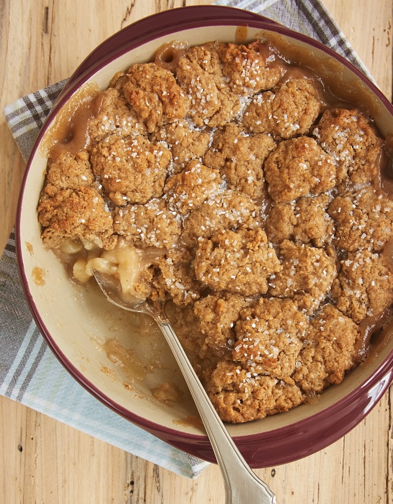 Autumn Spice Pear Cobbler Bake or Break