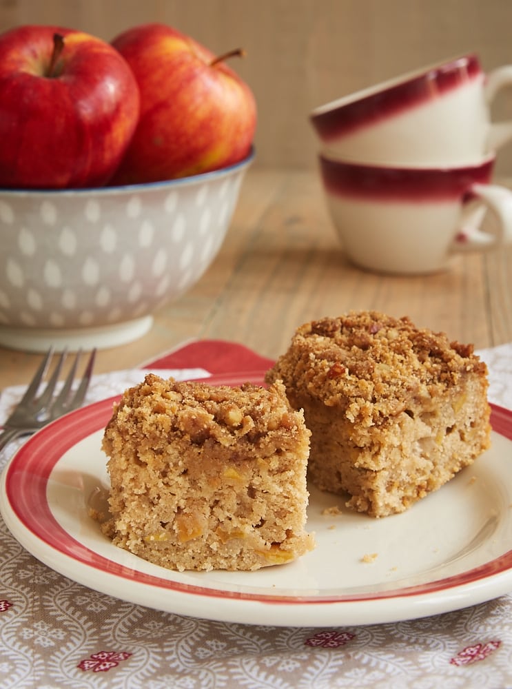 Caramel Apple Crumb Cake Bake or Break