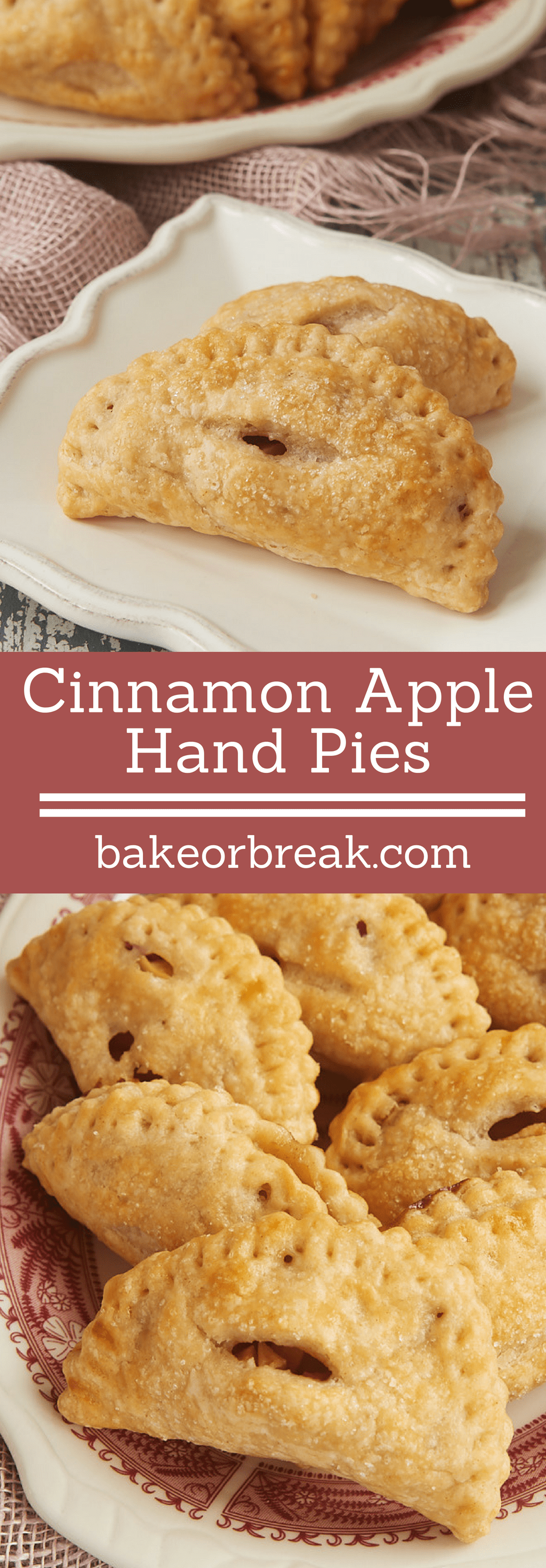 Cinnamon Apple Hand Pies Bake or Break